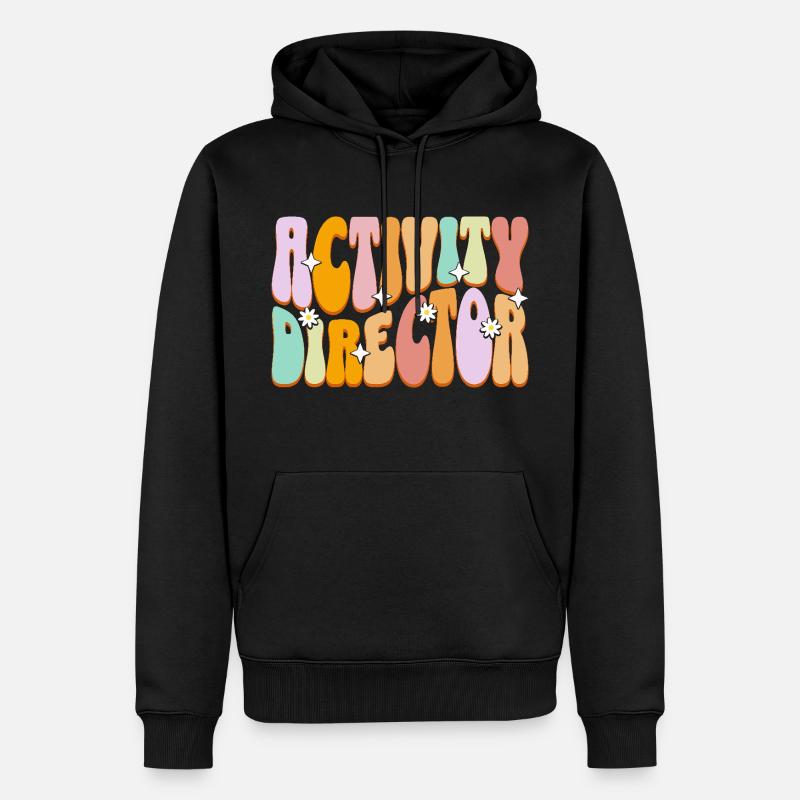 Assistant Équipe Directeur d'Activités - Sweat à capuche Premium bio Homme - noir