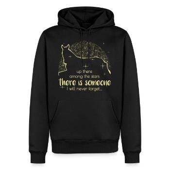 I Will Never Forget My Beloved Horse Gift - Men’s Premium Organic Hoodie - black - Front - Nico (187cm)