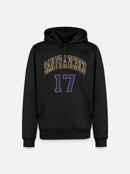 San Francisco 17 - Men’s Premium Organic Hoodie - black