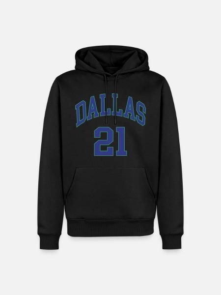 Dallas 21 - Men’s Premium Organic Hoodie - black