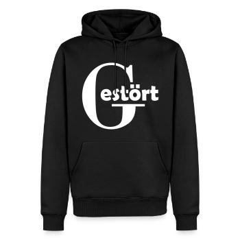 Disturbed - Sweat à capuche Premium bio Homme - noir - Devant - Nico (187cm)