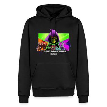 Masters Of The Universe Skeletor + Evil Warriors - Männer Premium Bio Hoodie - Schwarz - Vorne - Nico (187cm)