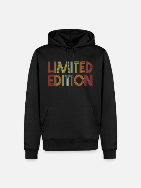 Édition limitée - Sweat à capuche Premium bio Homme - noir