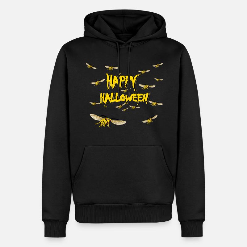 Hornets Halloween - Sweat à capuche Premium bio Homme - noir