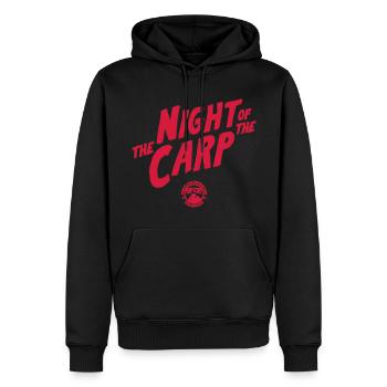 The Night of the Carp - Titel - Männer Premium Bio Hoodie - Schwarz - Vorne - Nico (187cm)