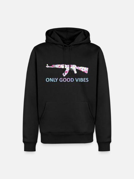 Sturmgewehr - Männer Premium Bio Hoodie - Schwarz