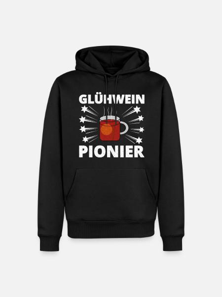 Mulled wine pioneer - Men’s Premium Organic Hoodie - black