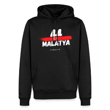 Malatya 44 Türkei Türkiye - Männer Premium Bio Hoodie - Schwarz - Vorne - Nico (187cm)