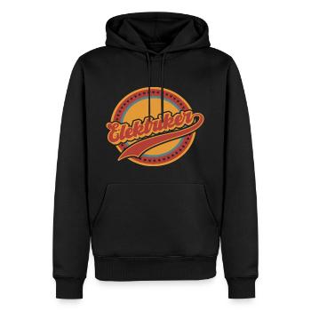 Elektriker Elektroniker Elektromeister Beruf - Männer Premium Bio Hoodie - Schwarz - Vorne - Nico (187cm)