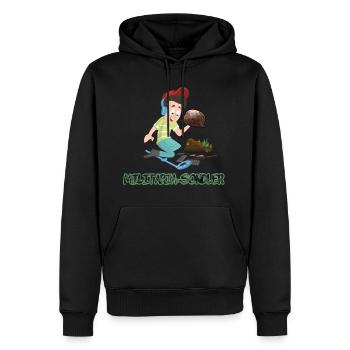 Sondeln - der Militaria-Sondler WW2 Schatzsuche - Männer Premium Bio Hoodie - Schwarz - Vorne - Nico (187cm)