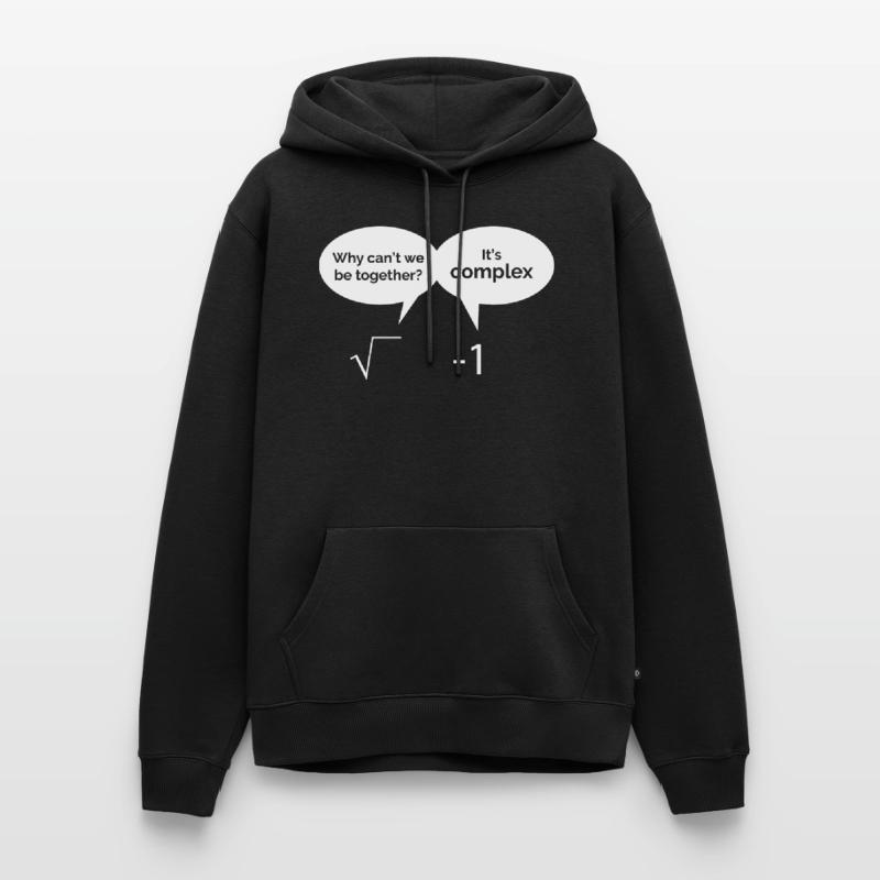 Math est complexe Sweat à capuche Premium bio Homme