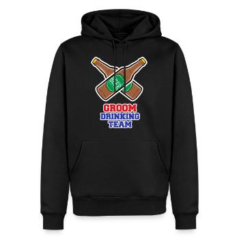 Junggesellen Party Bräutigam Drinking Team Herren - Männer Premium Bio Hoodie - Schwarz - Vorne - Nico (187cm)