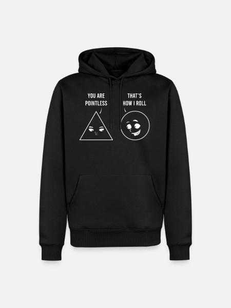 Math geometry - Men’s Premium Organic Hoodie - black