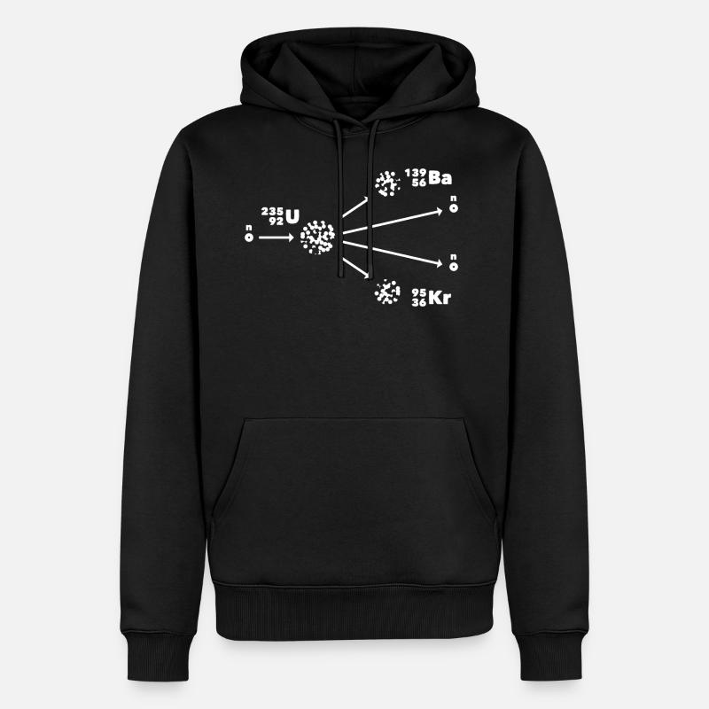 Physicien nucléaire de fission nucléaire - Sweat à capuche Premium bio Homme - noir