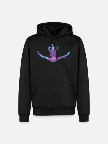 Gymnast Gymnastics - Men’s Premium Organic Hoodie - black