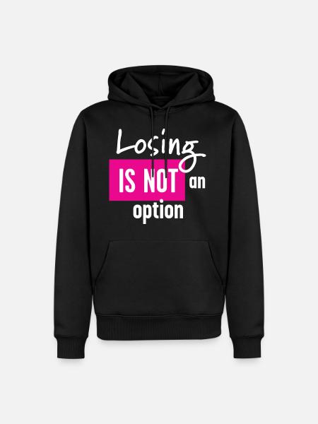 Cancer Fight - Men’s Premium Organic Hoodie - black