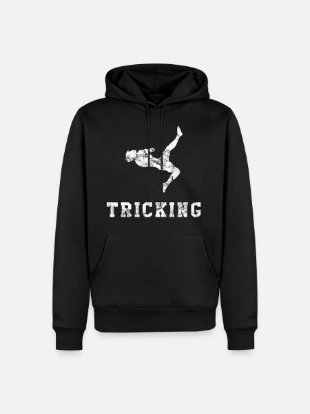 Tricking - Men’s Premium Organic Hoodie - black