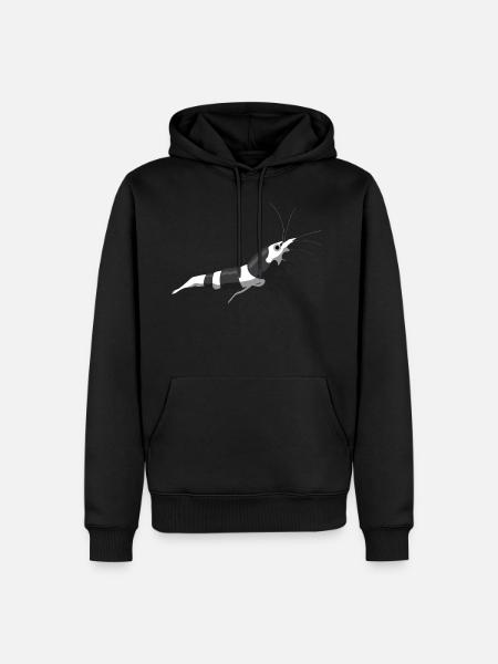 Bumblebee shrimp - Men’s Premium Organic Hoodie - black