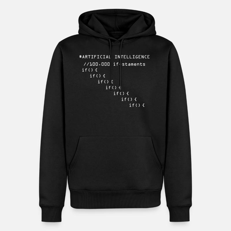 Informatiker - Männer Premium Bio Hoodie - Schwarz