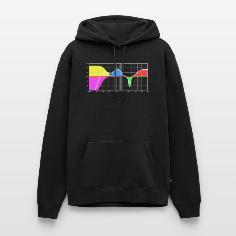Parametrischer Equalizer - Tontechnik Männer Premium Bio Hoodie
