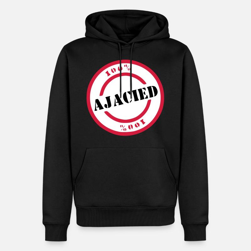 Ajacied - Männer Premium Bio Hoodie - Schwarz