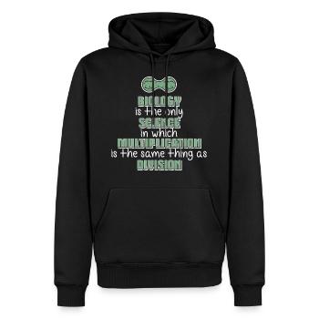 Biologie Wissenschaft Multiplikationsabteilung Geschenk - Männer Premium Bio Hoodie - Schwarz - Vorne - Nico (187cm)