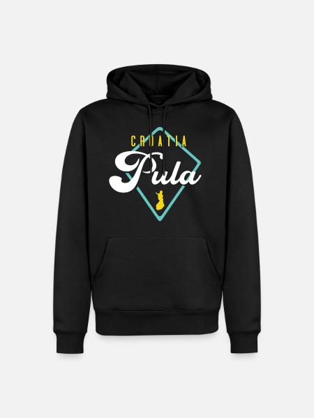 Pula - Men’s Premium Organic Hoodie - black