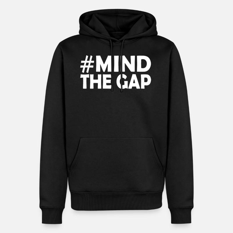 blockedTitle - Sweat à capuche Premium bio Homme - noir