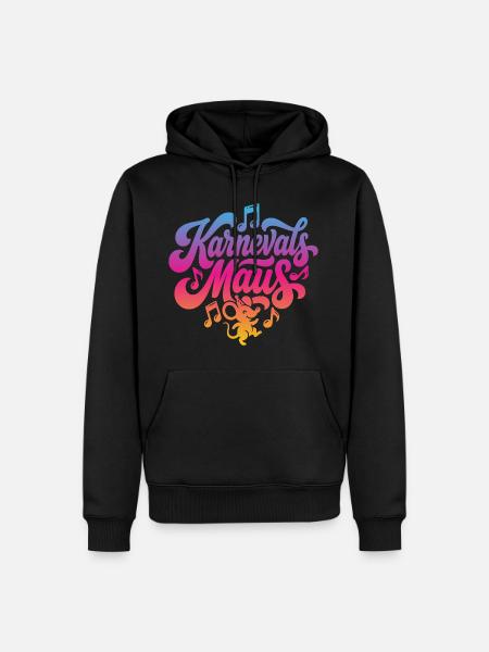 Karnevals Maus Karnevalsmaus Karneval Party Kostüm - Männer Premium Bio Hoodie - Schwarz