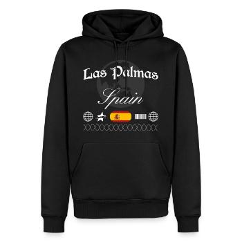 Las Palmas Spanien Streetwear Reise Souvenir - Männer Premium Bio Hoodie - Schwarz - Vorne - Nico (187cm)