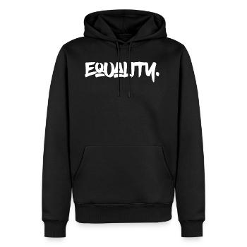 Equality CSD LGBT Pride Gift - Men’s Premium Organic Hoodie - black - Front - Nico (187cm)