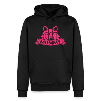 Cats t-shirt hangover gift kitten Persian - Men’s Premium Organic Hoodie - black - Front - Nico (187cm)