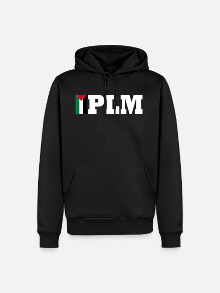 Plm - Men’s Premium Organic Hoodie - black