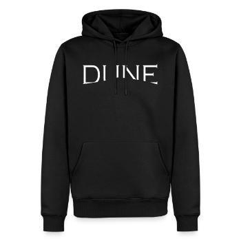 DUNE - Frank Herbert's sci-fi saga - Men’s Premium Organic Hoodie - black - Front - Nico (187cm)