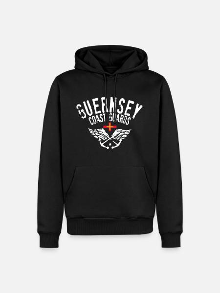 Guernsey coast guards - Men’s Premium Organic Hoodie - black