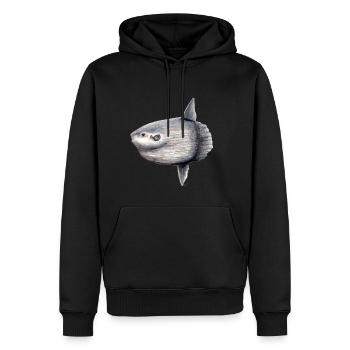 Sunfish - Mondfisch - Mola Mola Poisson lune - Männer Premium Bio Hoodie - Schwarz - Vorne - Nico (187cm)