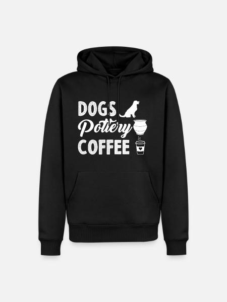 Pottery and pottery - Men’s Premium Organic Hoodie - black
