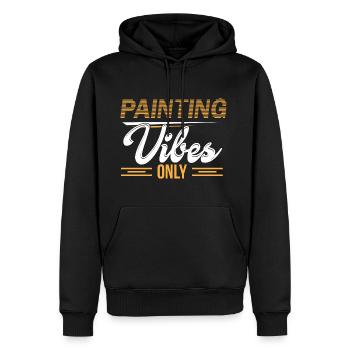 Maler und Lackierer, der Beste und Nervigste Beruf - Männer Premium Bio Hoodie - Schwarz - Vorne - Nico (187cm)
