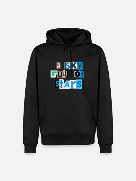 A Sky Full Of Stars - Men’s Premium Organic Hoodie - black
