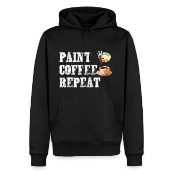 Maler und Lackierer, der Beste und Nervigste Beruf - Männer Premium Bio Hoodie - Schwarz - Vorne - Nico (187cm)