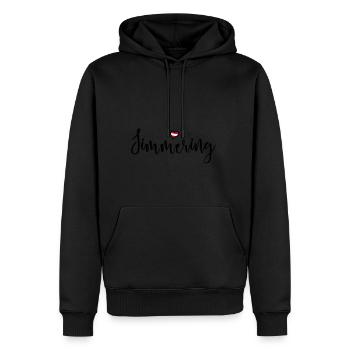 Wiener Bezirk Simmering Österreich - Männer Premium Bio Hoodie - Schwarz - Vorne - Nico (187cm)