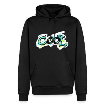 chemise fraîche cool pour les enfants - Scène Graffiti - Sweat à capuche Premium bio Homme - noir - Devant - Nico (187cm)