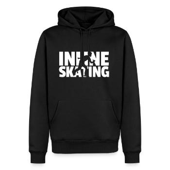 Inlineskater Inlineskaten Geschenk Roller Blades - Männer Premium Bio Hoodie - Schwarz - Vorne - Nico (187cm)