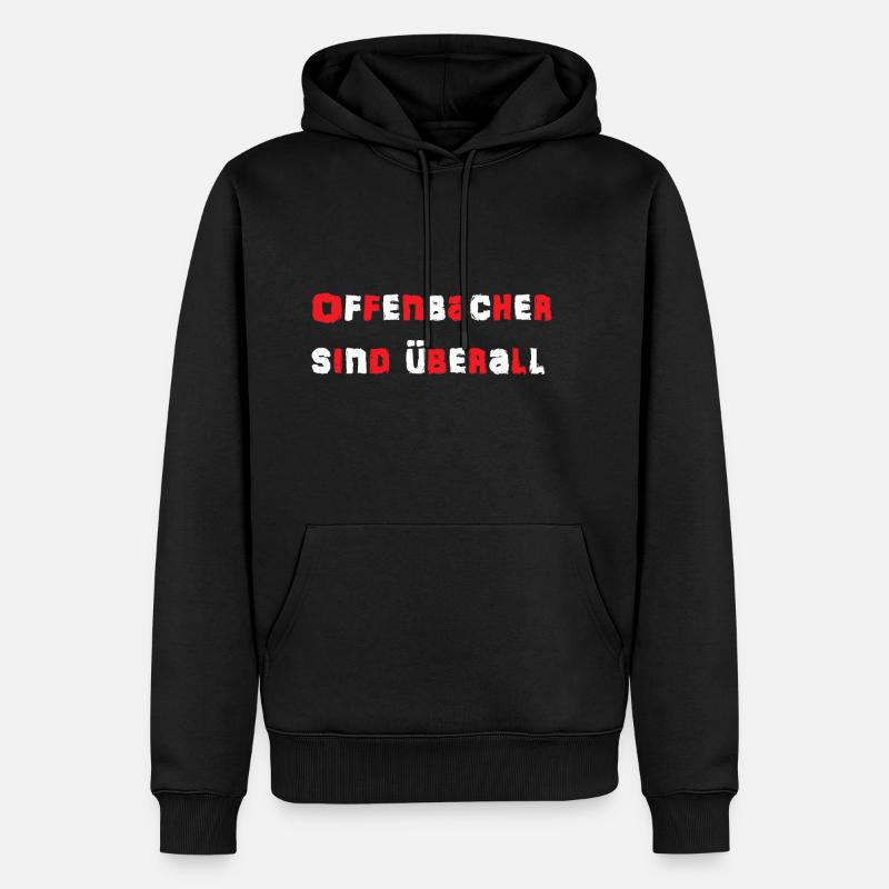 Offenbach - Sweat à capuche Premium bio Homme - noir