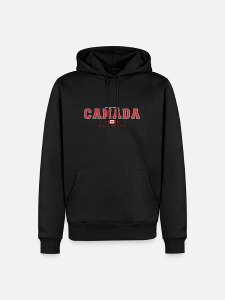 Canada - Men’s Premium Organic Hoodie - black