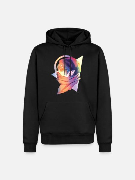 Elf modern - Men’s Premium Organic Hoodie - black