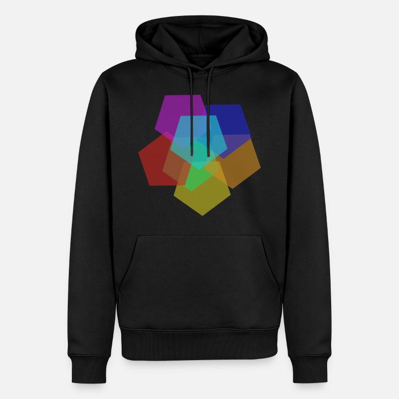 Bunt - Männer Premium Bio Hoodie - undefined