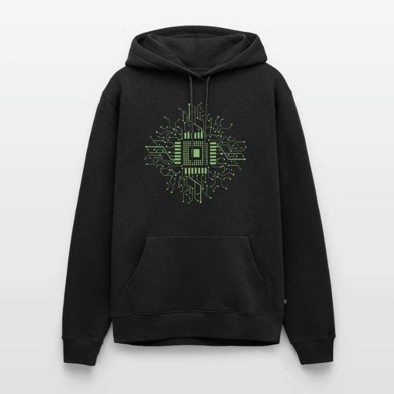 Microcontroller electronics Men’s Premium Organic Hoodie