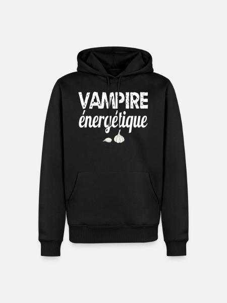 energy vampire - Men’s Premium Organic Hoodie - black
