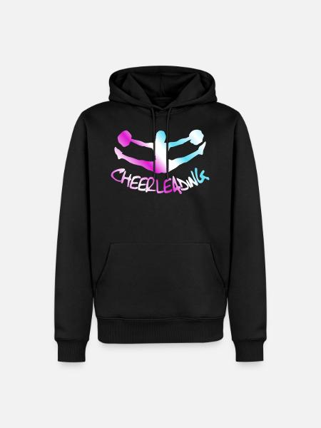 Cheerleading, Cheerleader - Men’s Premium Organic Hoodie - black